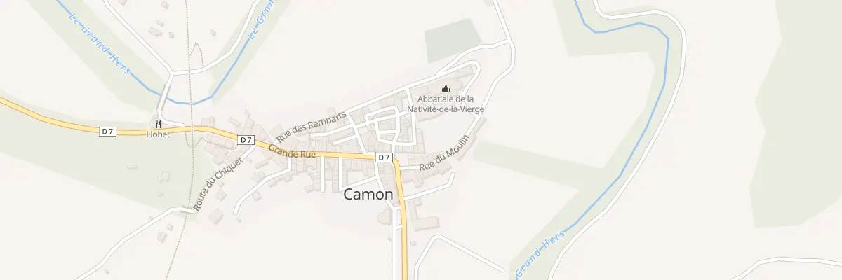 Plan du 4 Rue Thomas Lavaur à Camon