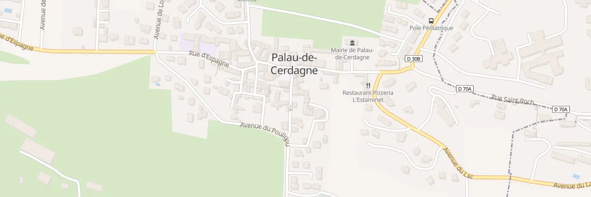 Plan du 41 Le Village à Palau-de-Cerdagne