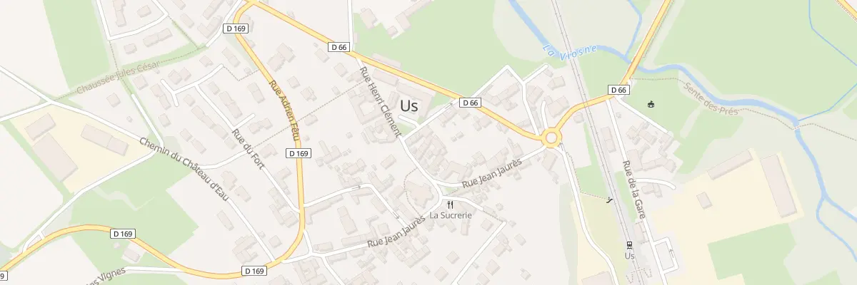 Plan du 9 Rue Henri Clément à Us