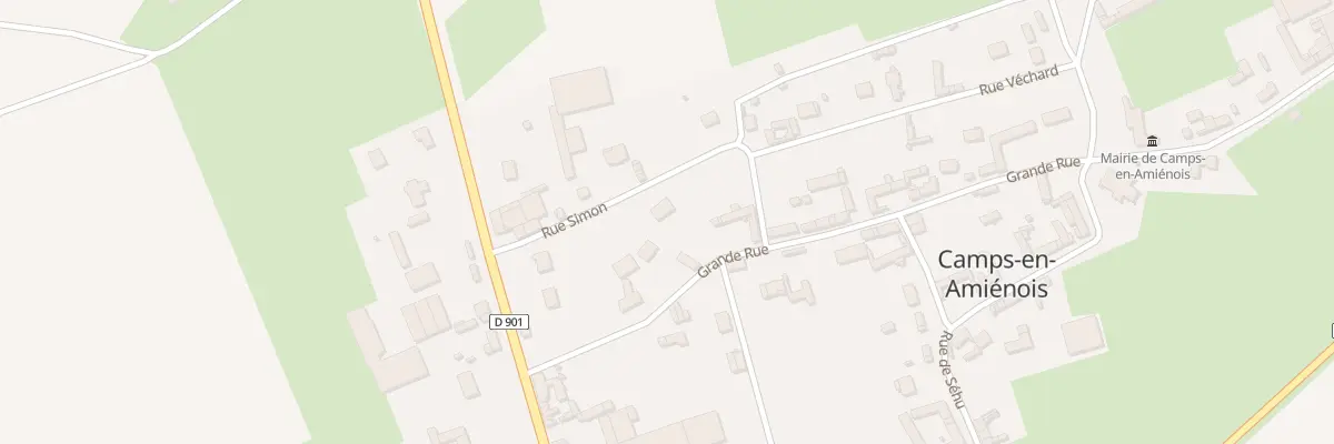 Plan du 3 Rue Simon à Camps-en-Amiénois