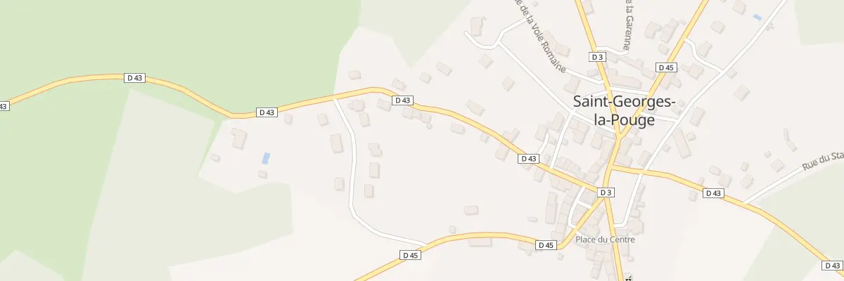 Plan du 22 Rue de La Fontaine à Saint-Georges-la-Pouge