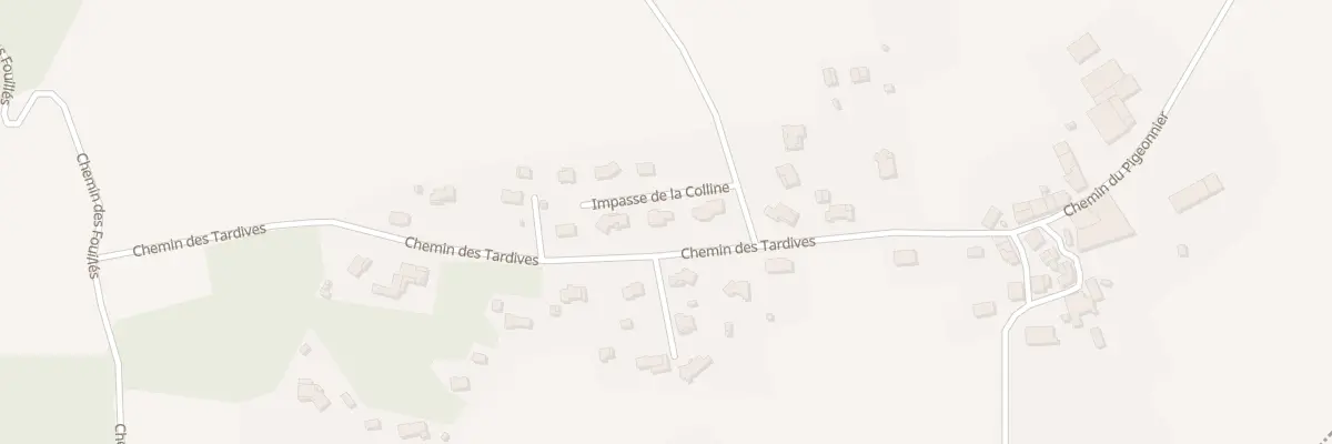 Plan du 3 Imp de la Colline à Busque
