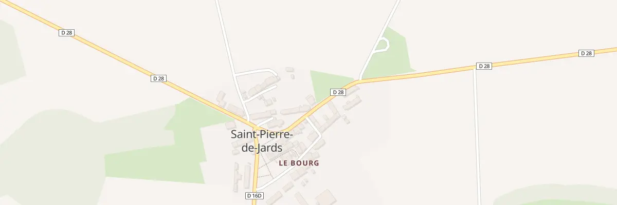 Plan du 5011 Le Bourg à Saint-Pierre-de-Jards