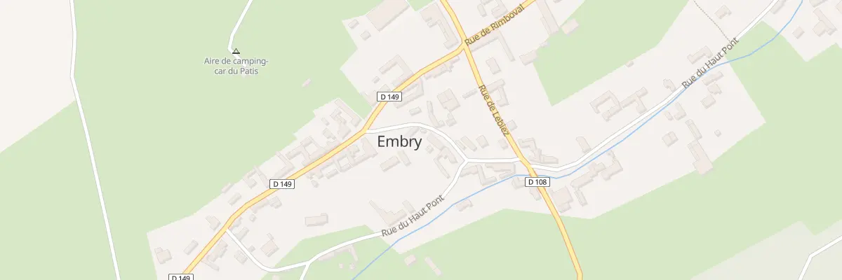 Plan du 6 Rue de la Place à Embry