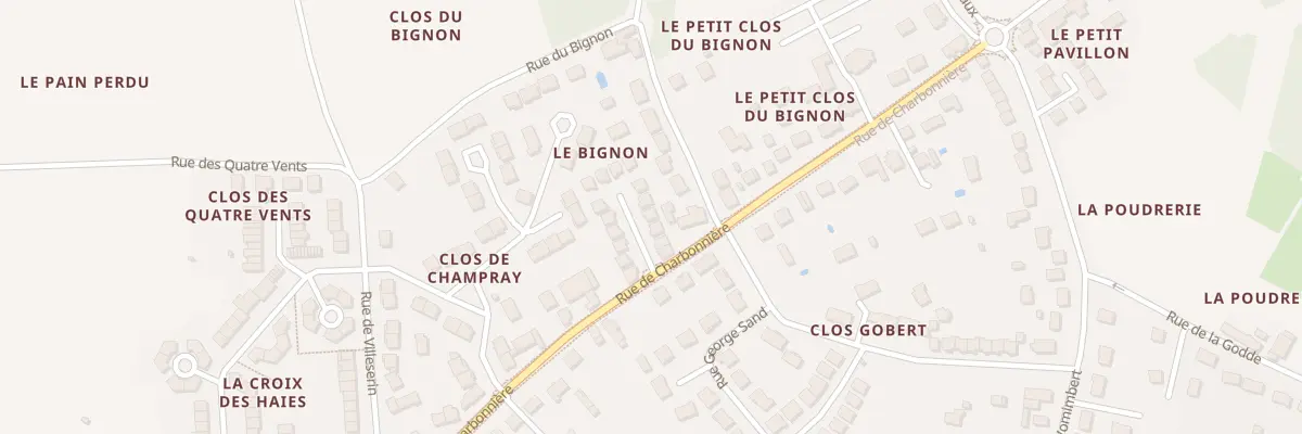 Plan du 201 Rue de Charbonnière à Saint-Jean-de-Braye