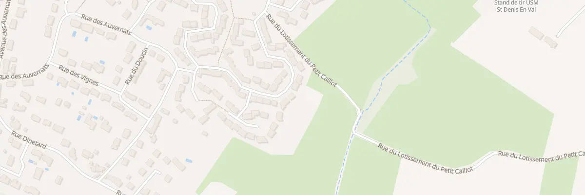 Plan du 390 Rue du Rayon d’or à Saint-Denis-en-Val