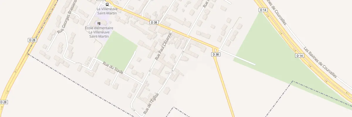 Plan du 4 Rue de l’Eglise à Ableiges