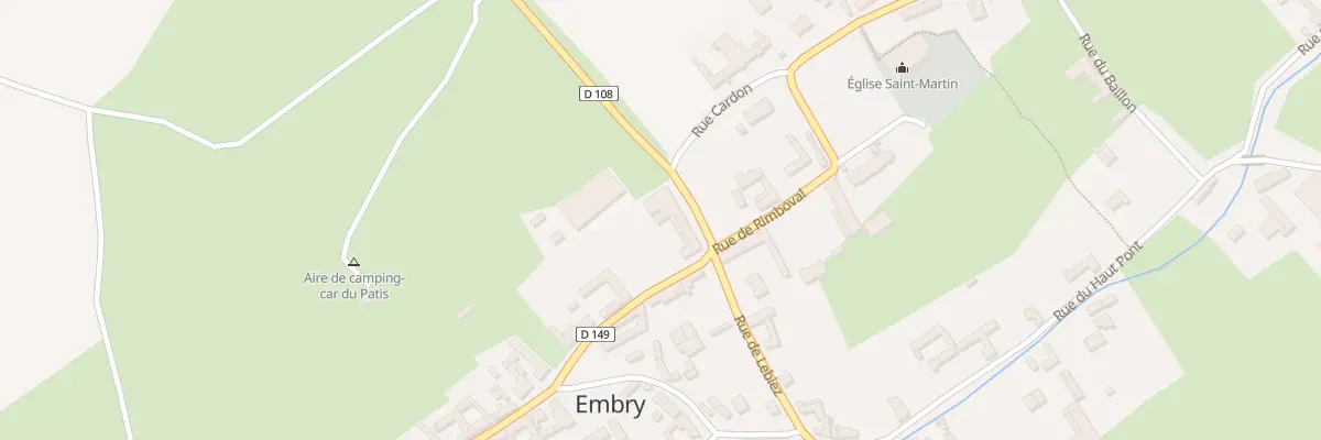 Plan du 2 Rue Principale à Embry