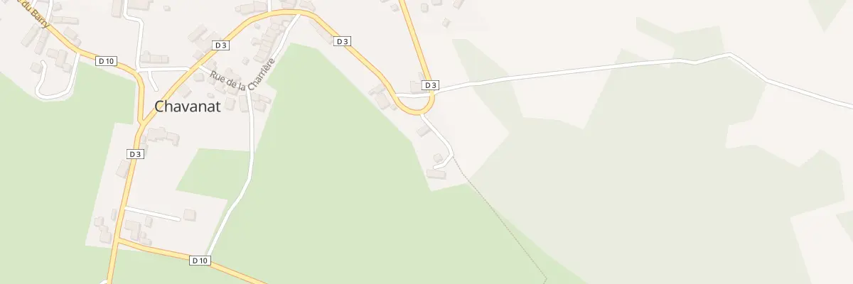 Plan du 2 Che de la Cave à Chavanat