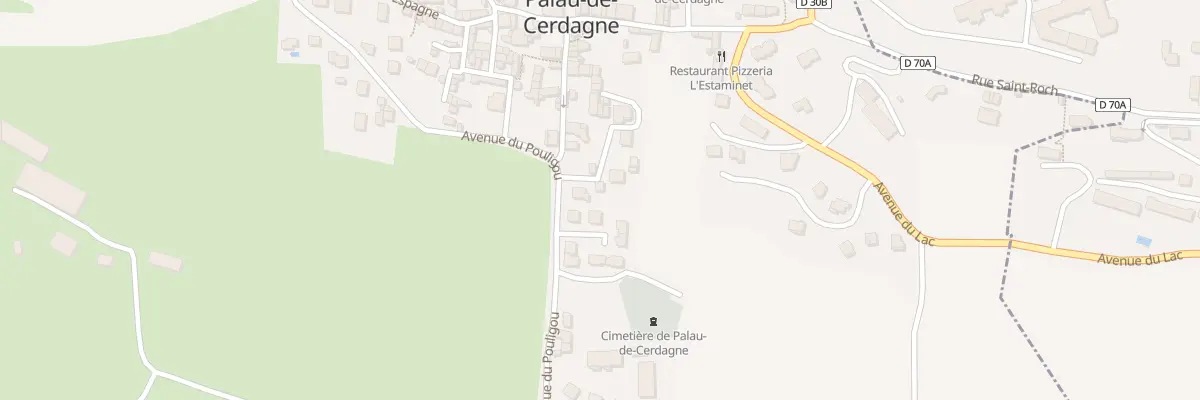 Plan du 17 Av du Pouligou à Palau-de-Cerdagne
