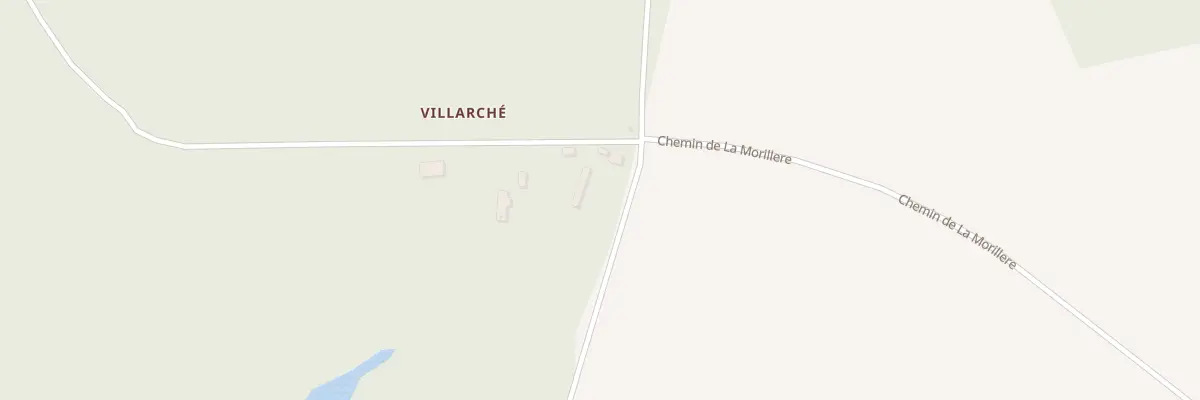 Plan du 5003 Villarché à La Ferté-Imbault