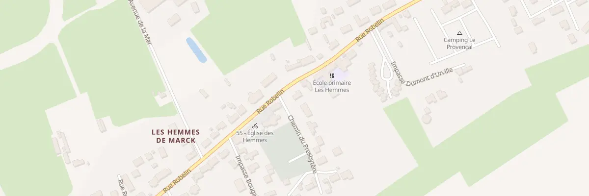 Plan du 792 Rue Robelin à Marck