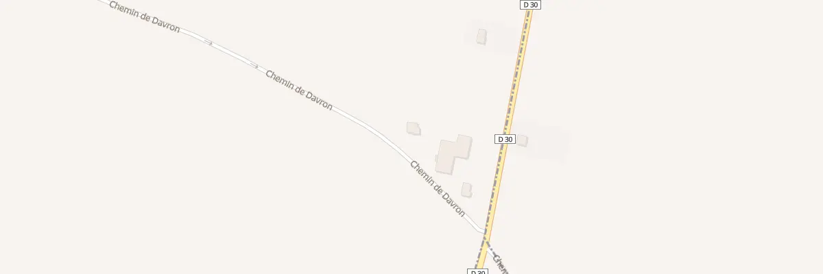 Plan du 6 Le Pommeray à Davron