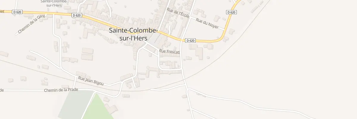 Plan du 14 Rue Frescaty à Sainte-Colombe-sur-l’Hers