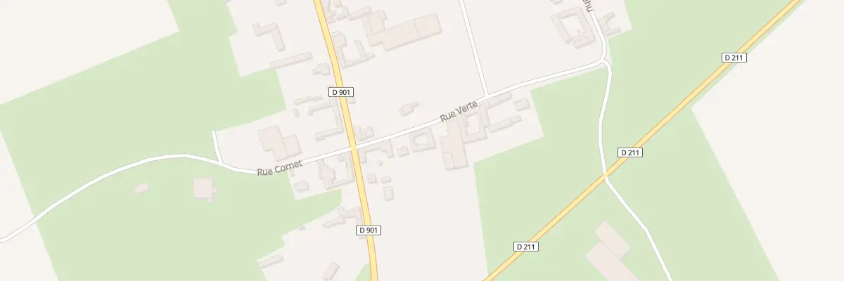 Plan du 11 Rue Verte à Camps-en-Amiénois