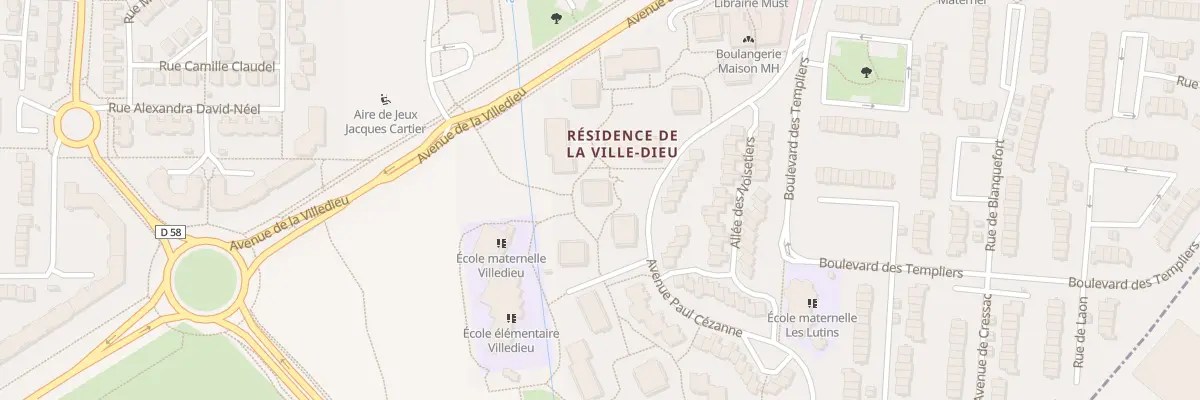 Plan du 10 Av Paul Cézanne à Élancourt