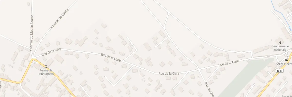 Plan du 600 Rue de la Gare à Orgeval