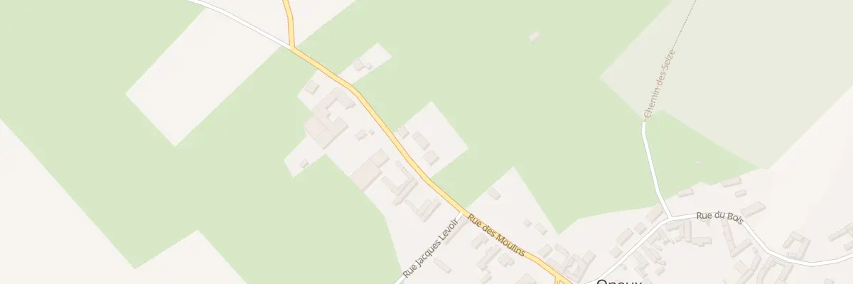 Plan du 8B Rue des Moulins à Oneux
