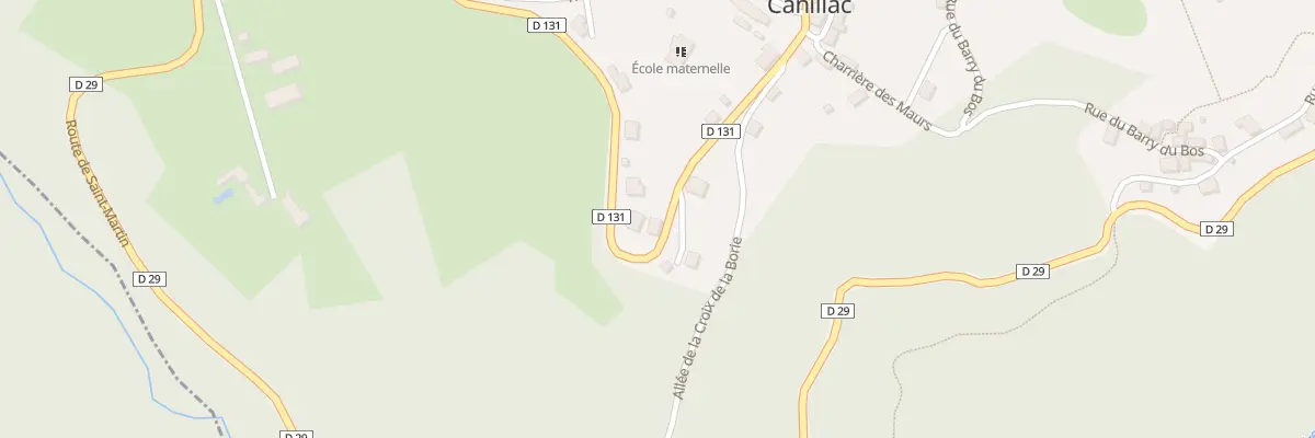 Plan du 5193 Le Foiral à La Roche-Canillac