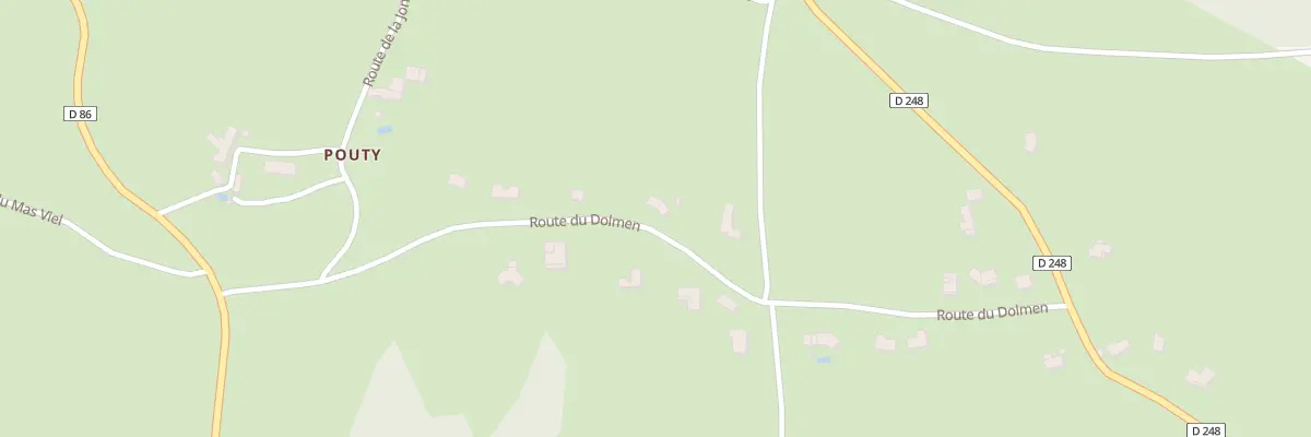 Plan du 345 Rte du Dolmen à Montsalès