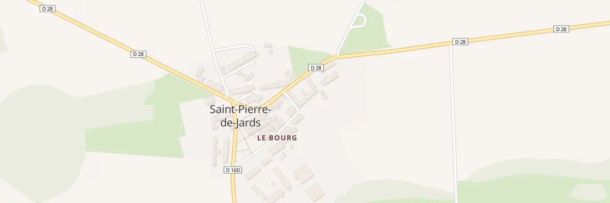 Plan du 5015 Le Bourg à Saint-Pierre-de-Jards