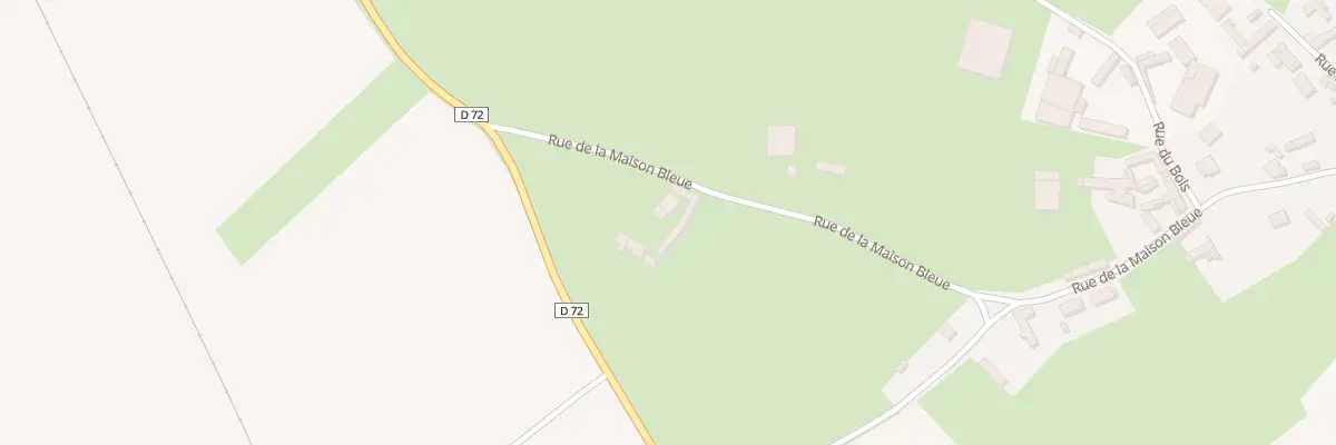 Plan du 19 Rue de la Maison Bleue à Grez