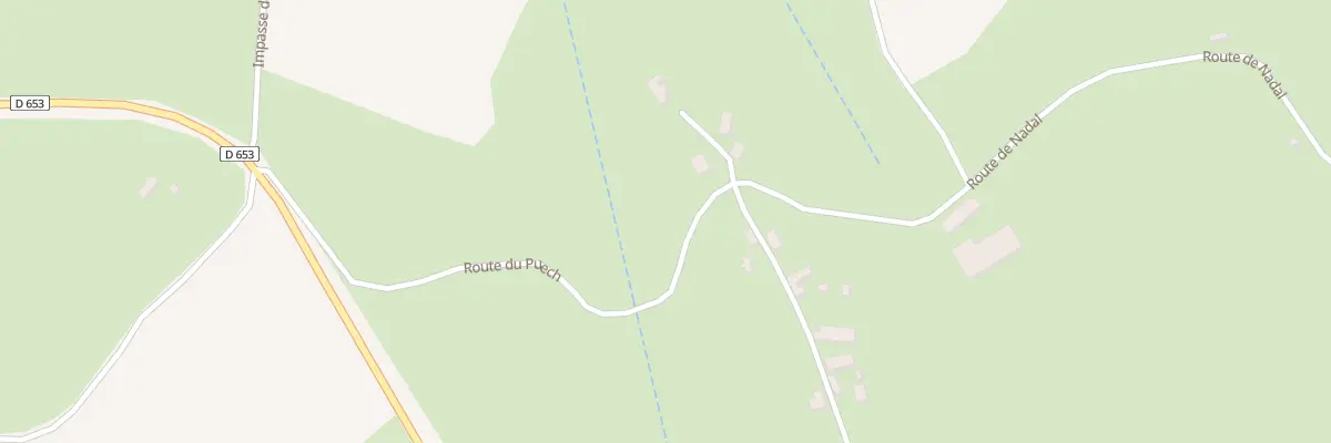 Plan du 479 Rte du Puech à Saint-Maurice-en-Quercy