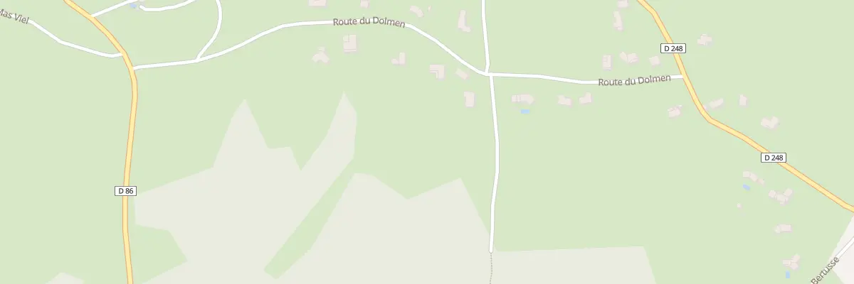 Plan du 454 Rte du Dolmen à Montsalès