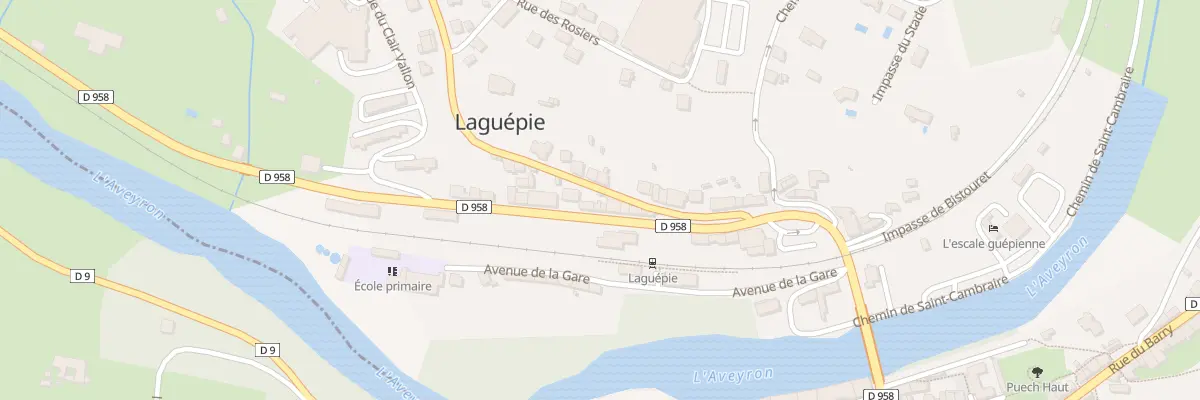 Plan du 5155 Rte de Varen à Laguépie