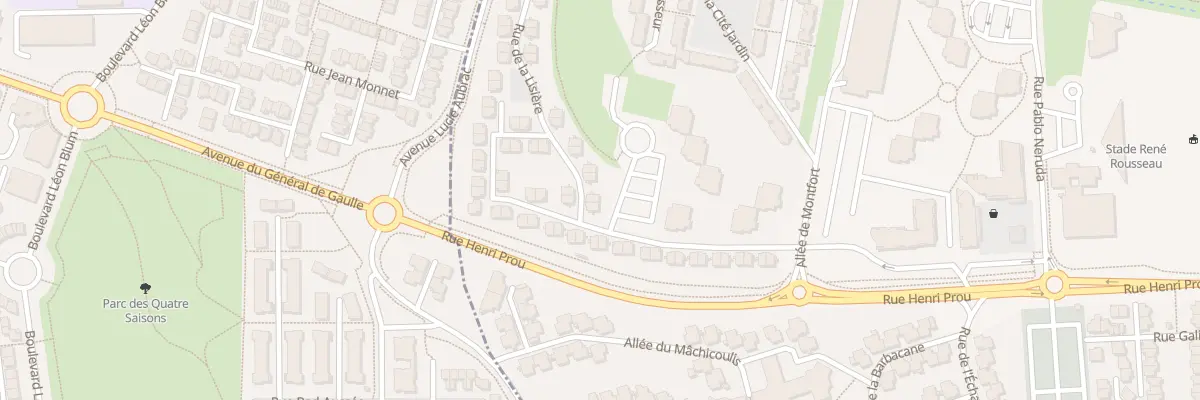 Plan du 4 Rue de la Lisière aux Clayes-sous-Bois