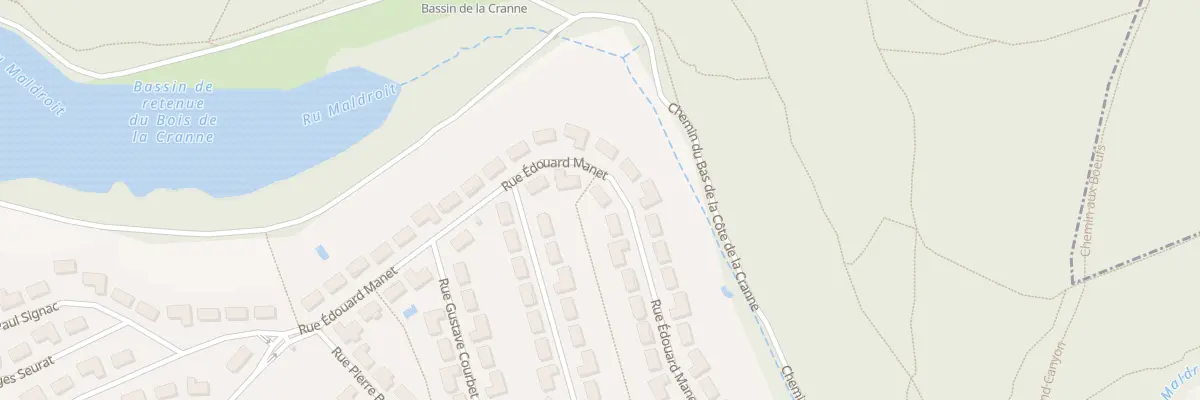 Plan du 31 Rue Edouard Manet à Plaisir