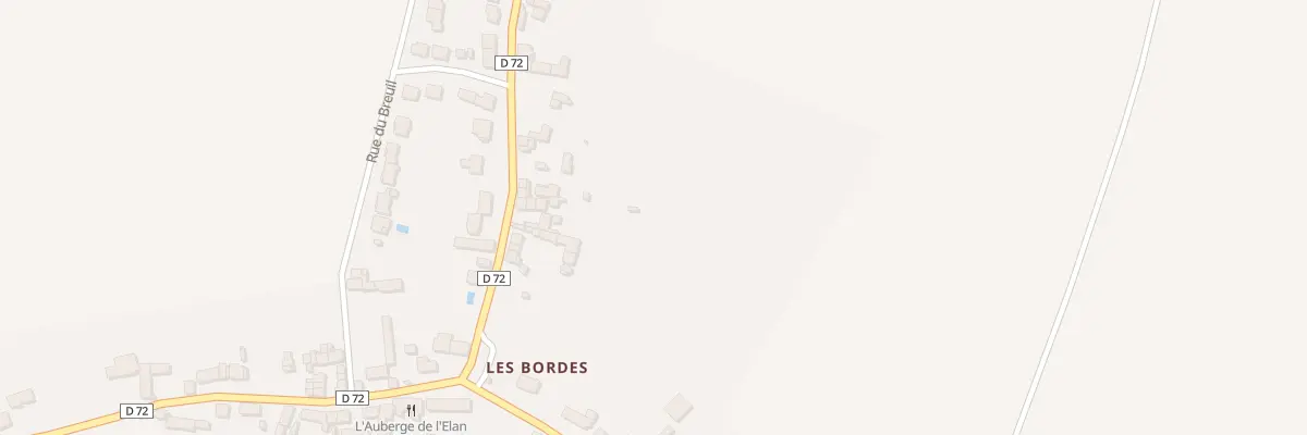 Plan du 12 Rue du Caillon à La Celle-les-Bordes