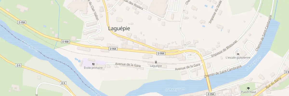 Plan du 5156 Rte de Varen à Laguépie