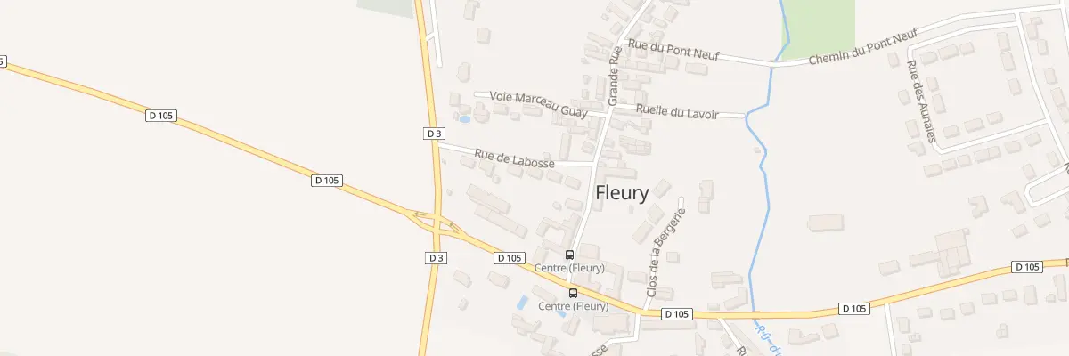Plan du 35 Che de la Beauce à Fleury