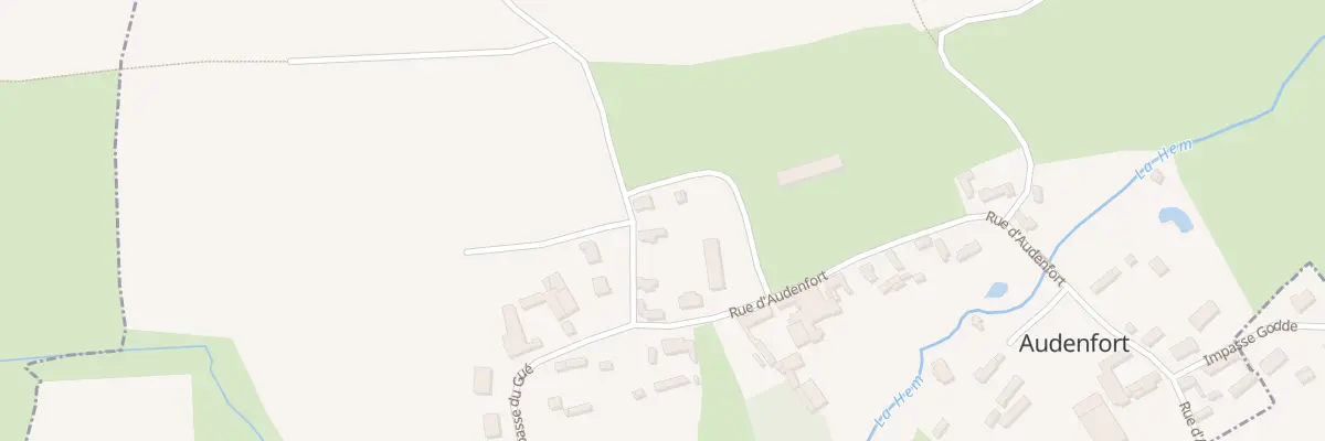 Plan du 5071 Audenfort à Clerques