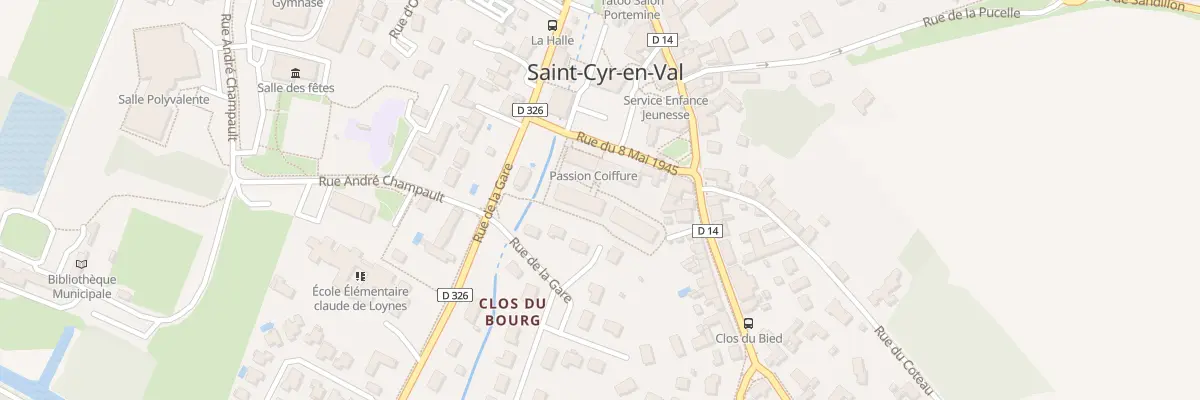 Plan du 45 Rue du 8 Mai à Saint-Cyr-en-Val