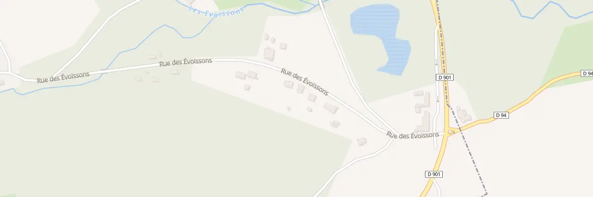 Plan du 26 Rue des Evoissons à Équennes-Éramecourt