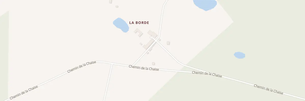 Plan du 437 La Borde à Saint-Viâtre