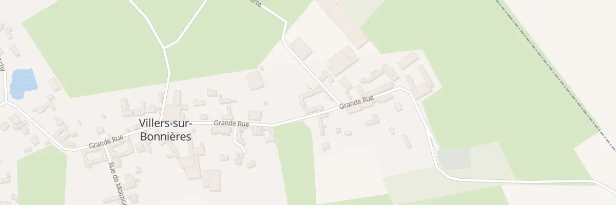 Plan du 8 Gr Grande Rue à Villers-sur-Bonnières