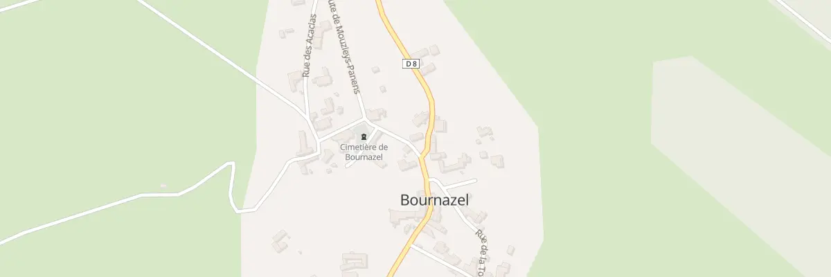 Plan du 59 Pl de la Croix Forgee à Bournazel