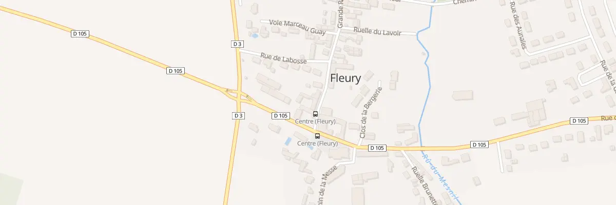 Plan du 29 Gr Grande Rue à Fleury