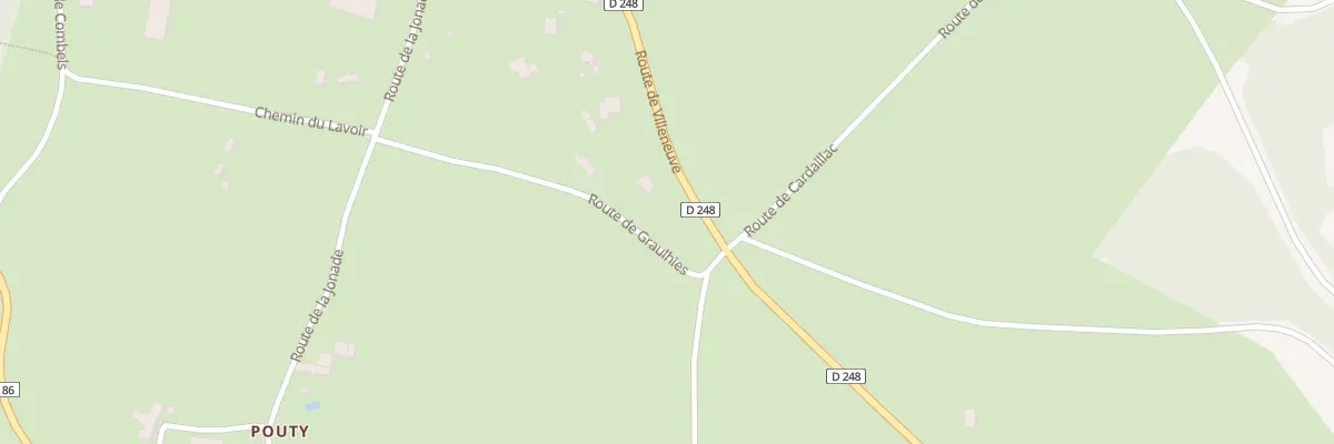Plan du 5142 Teulieres à Montsalès