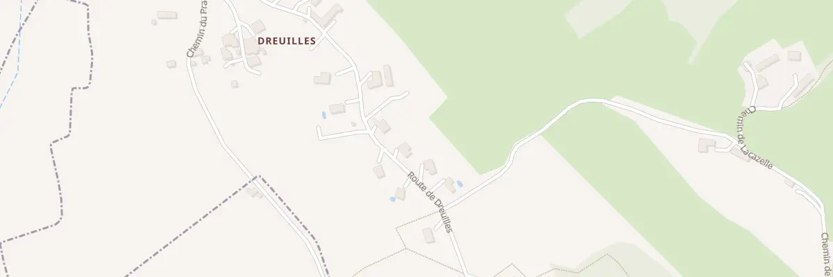 Plan du 980 Rte de Dreuilles à Lissac-et-Mouret
