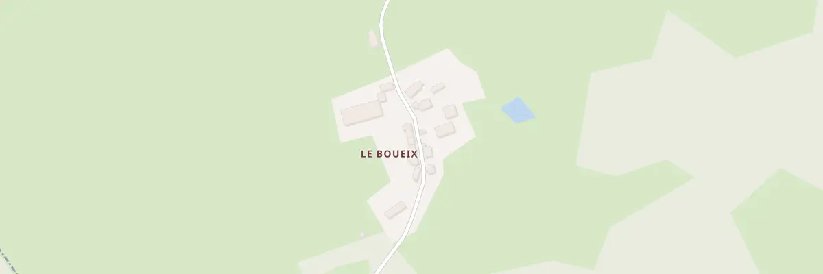 Plan du 5 Le Boueix au Donzeil