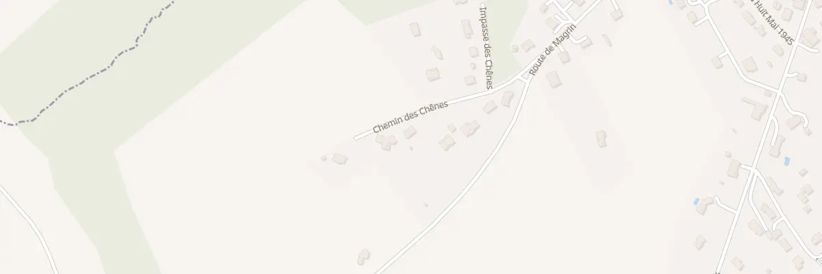 Plan du 3 Che des Chênes à Saint-Paul-Cap-de-Joux