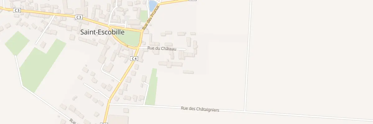 Plan du 10 Rue du Château à Saint-Escobille