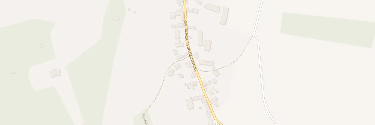 Plan du 26 Rue du Moulin de Bechereau à La Celle-les-Bordes