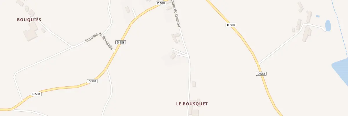 Plan du 5235A Le Theron à Sainte-Croix