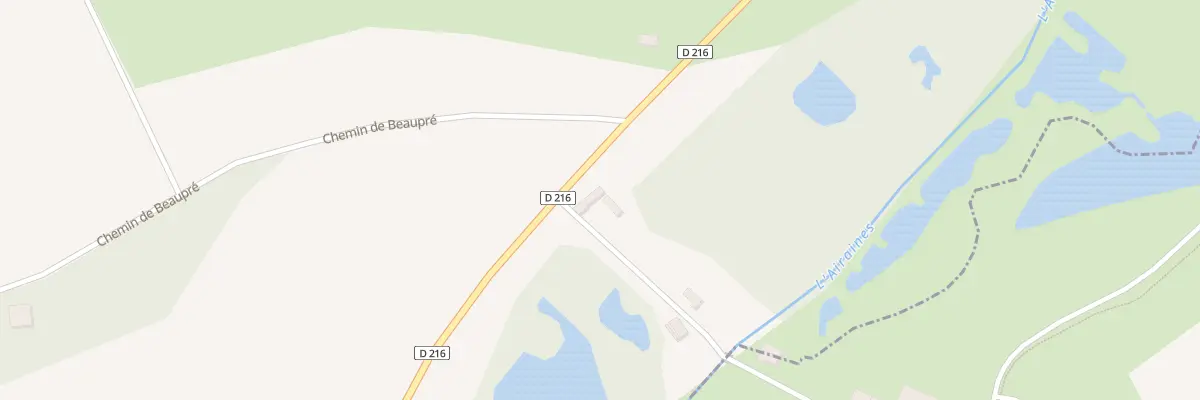 Plan du 5039 Le Village à Bettencourt-Rivière