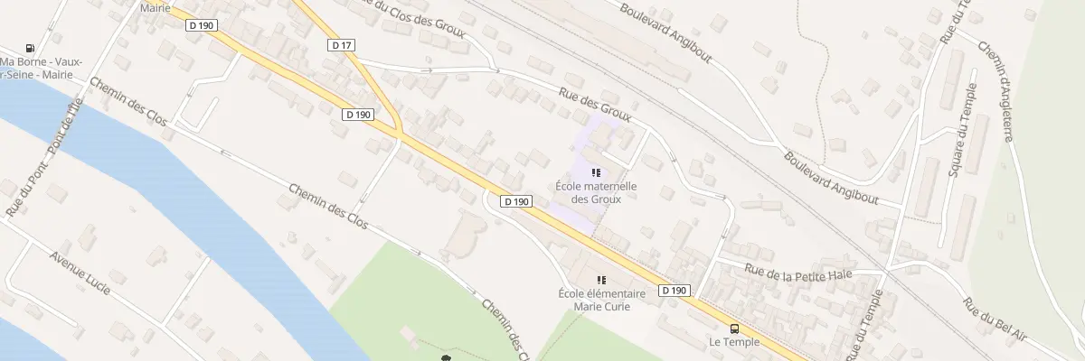 Plan du 152 Rue du Gen de Gaulle à Vaux-sur-Seine